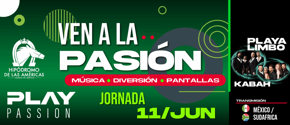 “PLAY PASSION” JORNADA 11/JUN Kabah y Playa Limbo