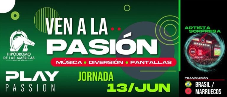 “PLAY PASSION” JORNADA 13/JUN