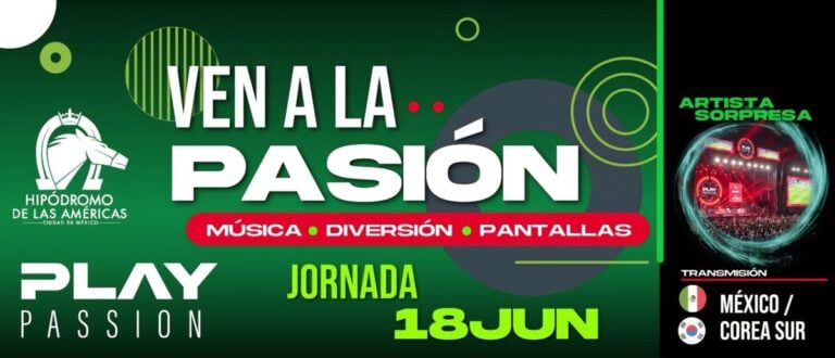 “PLAY PASSION” JORNADA 18/JUN