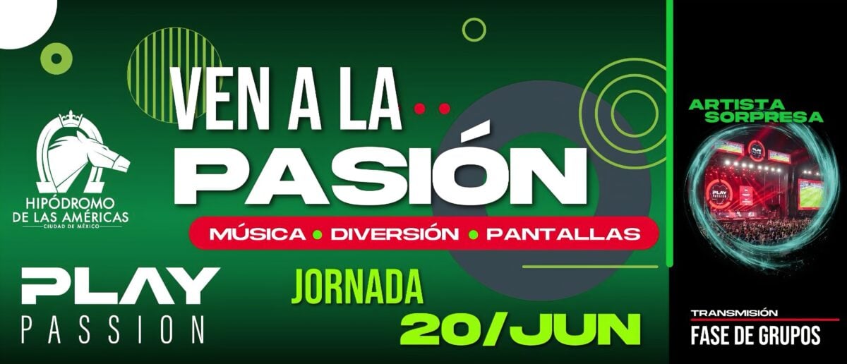 “PLAY PASSION” JORNADA 20/JUN