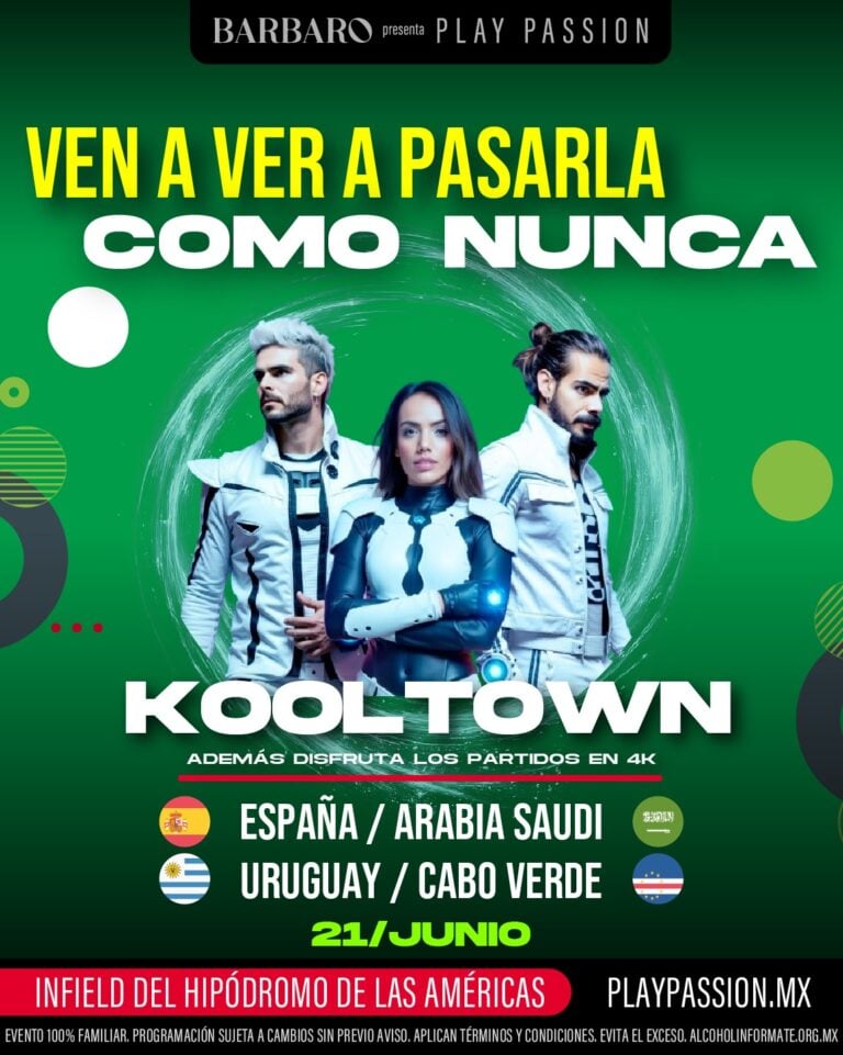 “PLAY PASSION” JORNADA 21/JUN  KOOLTOWN  Y BEYRUTI